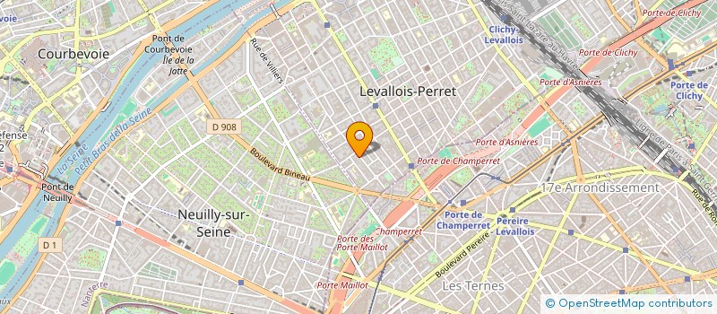 localisation de l'entreprise MAISON JAIPUR à LEVALLOIS-PERRET