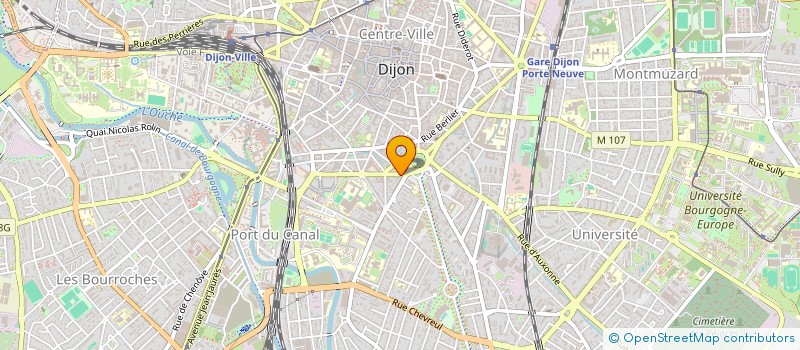 localisation de l'entreprise MAISON JANA à DIJON
