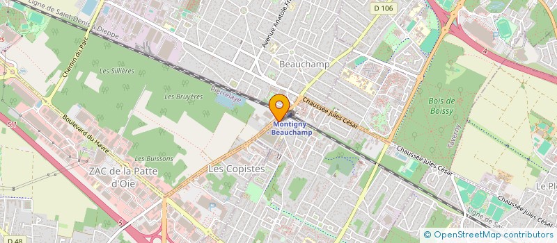 localisation de l'entreprise MAISON JANNAH  MONTIGNY-LES-CORMEILLES