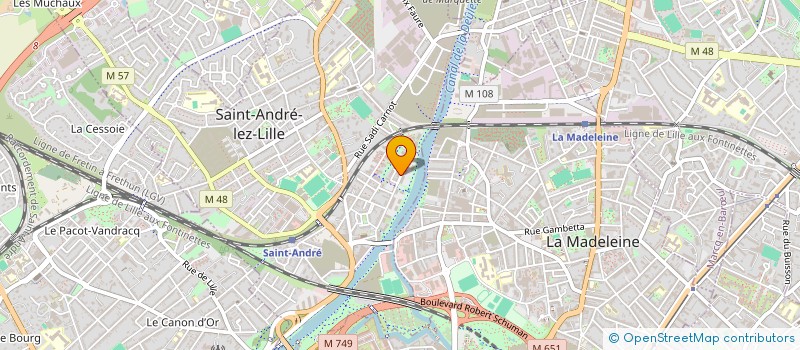 localisation de l'entreprise MAISON JARDIN RENOVATION à SAINT-ANDRE-LEZ-LILLE