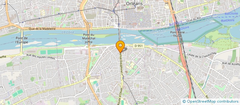 localisation de l'entreprise MAISON JAUNE à ORLEANS