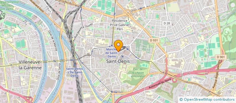 localisation de l'entreprise MAISON JAUNE, SAINT-DENIS à SAINT-DENIS
