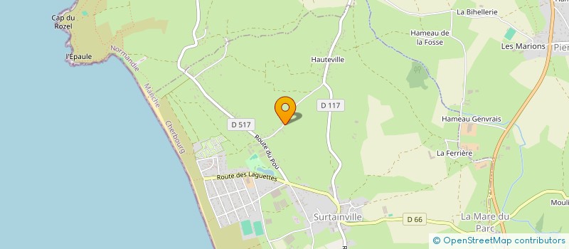 localisation de l'entreprise MAISON JEANNE  SURTAINVILLE