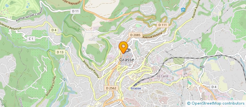 localisation de l'entreprise MAISON JEANNE CERES  GRASSE