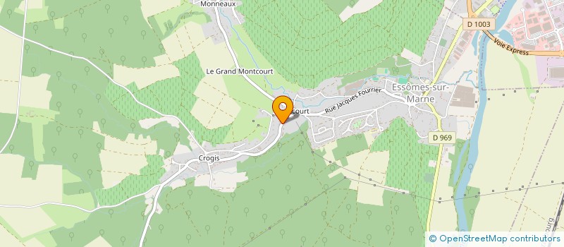 localisation de l'entreprise MAISON JEROME LEFEVRE à ESSOMES-SUR-MARNE