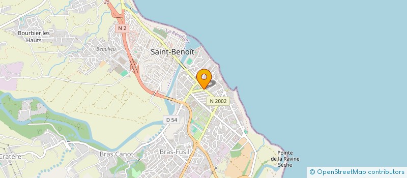 localisation de l'entreprise MAISON JEUNES & CULTURE DE ST-BENOIT à SAINT-BENOIT