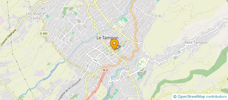 localisation de l'entreprise MAISON JEUNES & CULTURE DU TAMPON à LE TAMPON