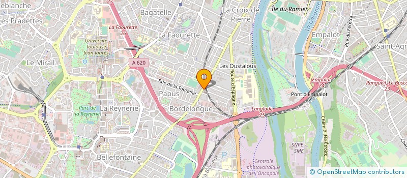localisation de l'entreprise MAISON JEUNES CULTURE JACQUES PREVERT à TOULOUSE