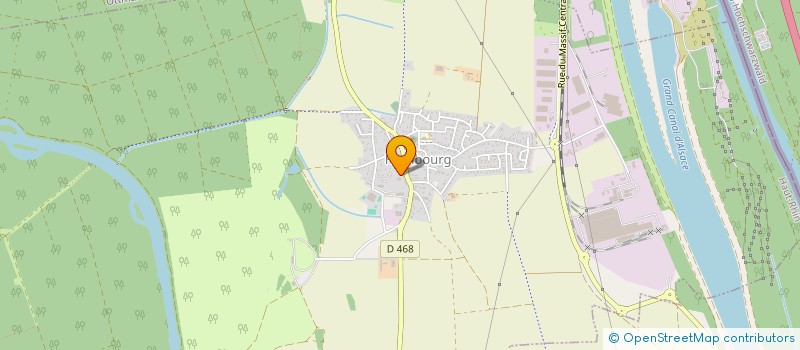 localisation de l'entreprise MAISON JEUNES CULTURE MAISON POUR TOUS  HOMBOURG