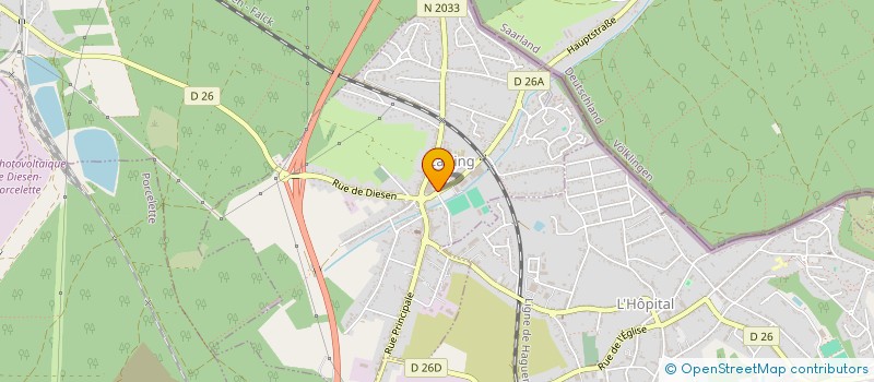 localisation de l'entreprise MAISON JEUNES ET CULTURE à CARLING