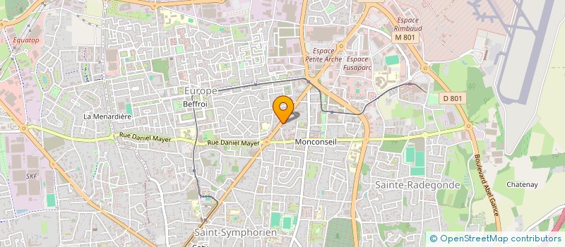 localisation de l'entreprise MAISON JEUNES ET CULTURE à TOURS