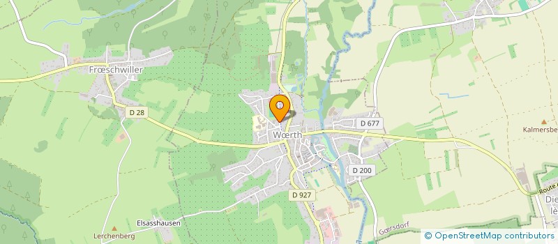 localisation de l'entreprise MAISON JEUNES ET DE LA CULTURE  WRTH