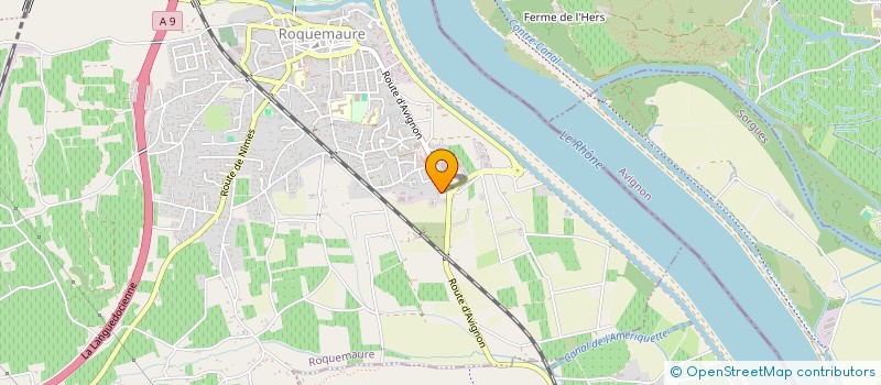 localisation de l'entreprise MAISON JEUNESSE A DECOUVRIR  ROQUEMAURE