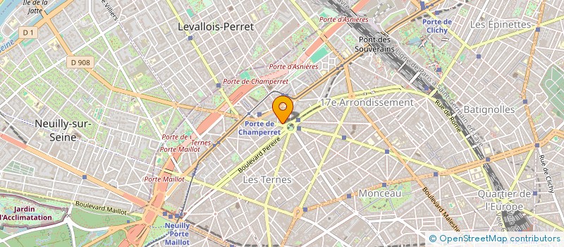 localisation de l'entreprise MAISON JEYM à PARIS