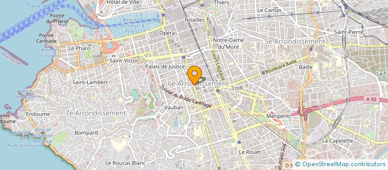 localisation de l'entreprise MAISON JJ à MARSEILLE