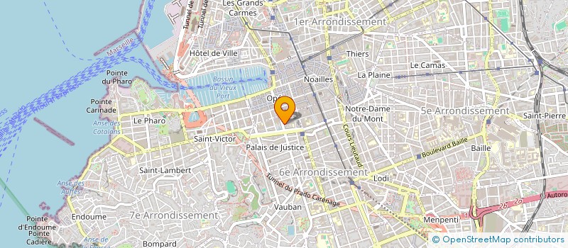 localisation de l'entreprise MAISON JOA  MARSEILLE