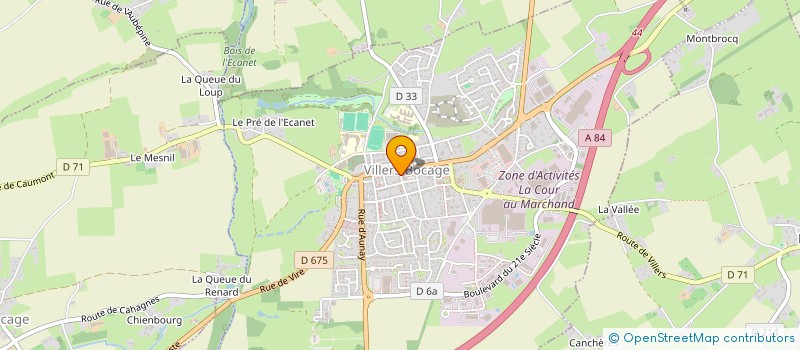 localisation de l'entreprise MAISON JOLY  VILLERS-BOCAGE