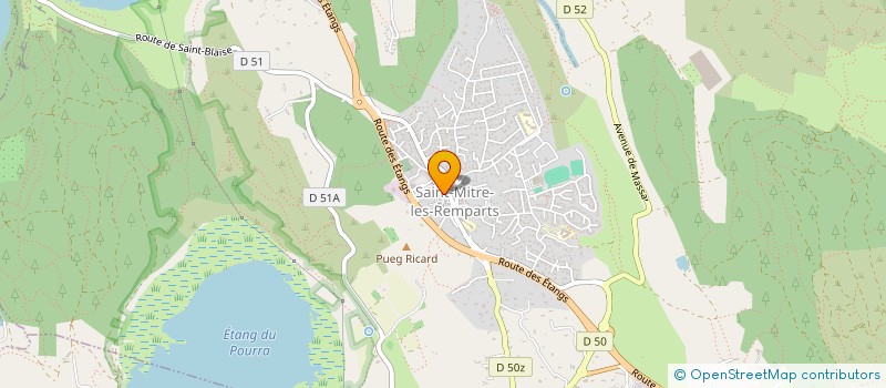 localisation de l'entreprise MAISON JOSEPH & JLS  SAINT-MITRE-LES-REMPARTS