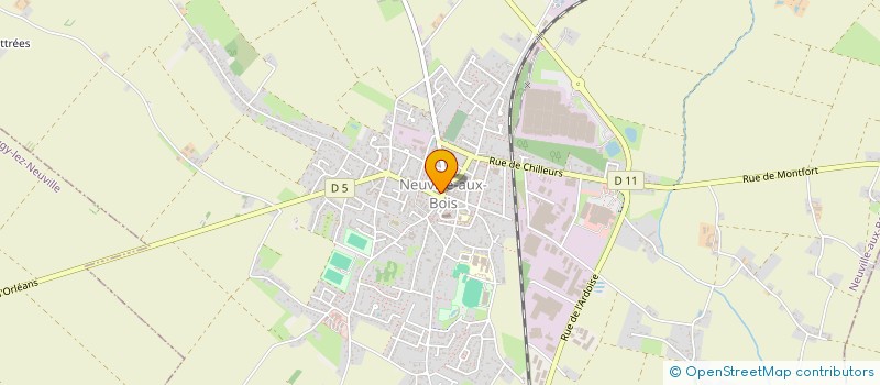localisation de l'entreprise MAISON JOUANNEAU  NEUVILLE-AUX-BOIS
