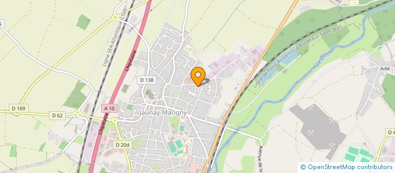 localisation de l'entreprise MAISON JOUBERT  JAUNAY-MARIGNY