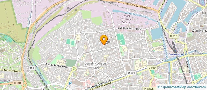 localisation de l'entreprise MAISON JOUVE à DUNKERQUE