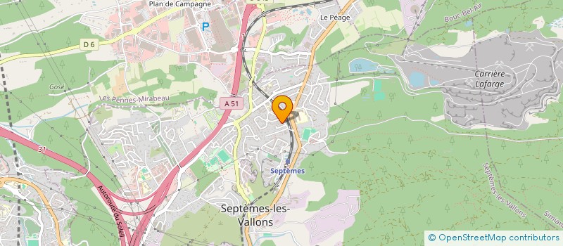 localisation de l'entreprise MAISON JOYIA à SEPTEMES-LES-VALLONS
