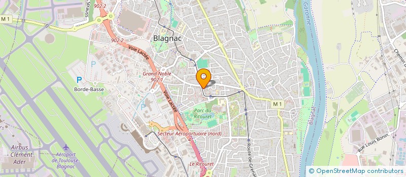 localisation de l'entreprise MAISON JT à BLAGNAC