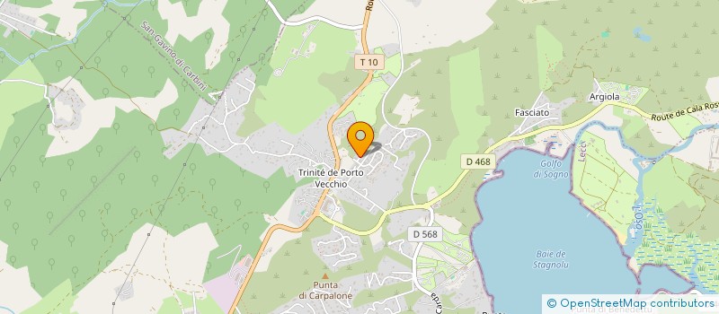 localisation de l'entreprise MAISON K à PORTO-VECCHIO