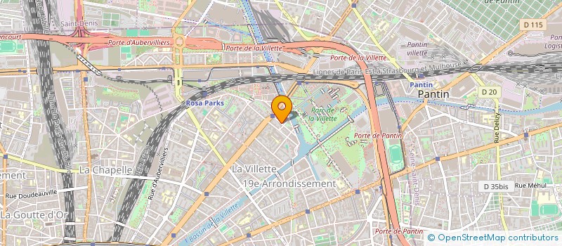 localisation de l'entreprise MAISON K  PARIS