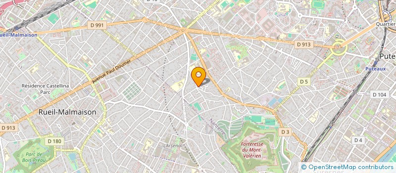 localisation de l'entreprise MAISON K&B  NANTERRE