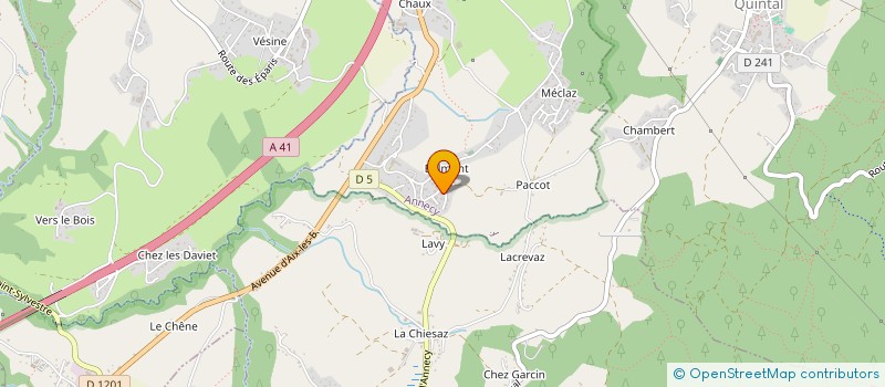 localisation de l'entreprise MAISON KAIROS  ANNECY