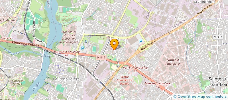 localisation de l'entreprise MAISON KAJOOR  NANTES