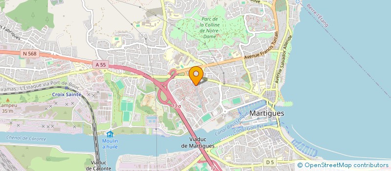 localisation de l'entreprise MAISON KAMAR  MARTIGUES