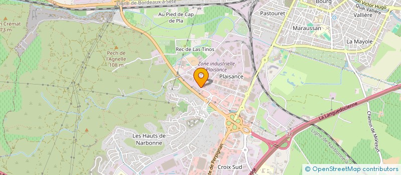 localisation de l'entreprise MAISON KAMCI à NARBONNE