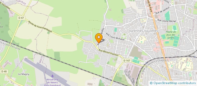 localisation de l'entreprise MAISON KATANI  VARENNES-VAUZELLES