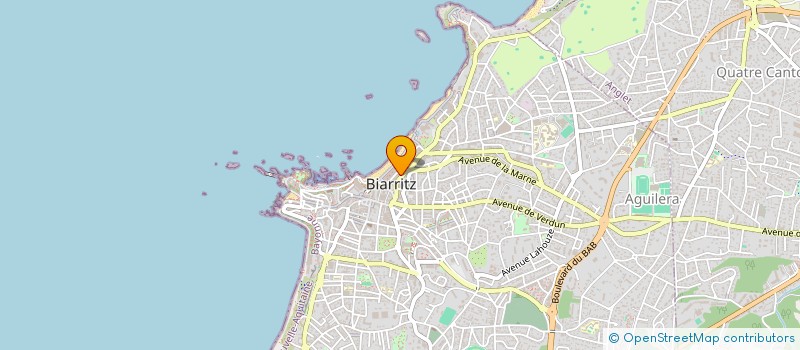 localisation de l'entreprise MAISON KATTARD GENEVE  BIARRITZ