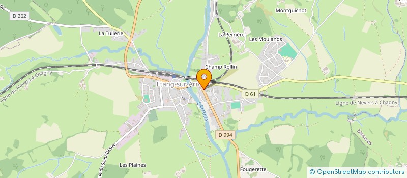 localisation de l'entreprise MAISON KEJAT à ETANG-SUR-ARROUX