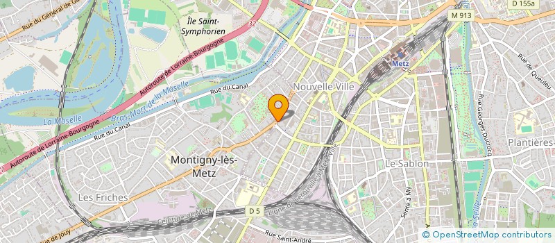 localisation de l'entreprise MAISON KEMMERER  METZ