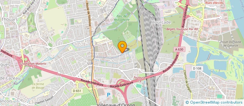 localisation de l'entreprise MAISON KHYUNGPO  VILLENAVE-D'ORNON