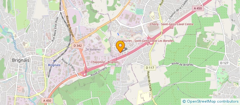 localisation de l'entreprise MAISON KL  SAINT-GENIS-LAVAL