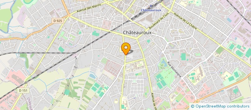 localisation de l'entreprise MAISON KOEL à CHATEAUROUX