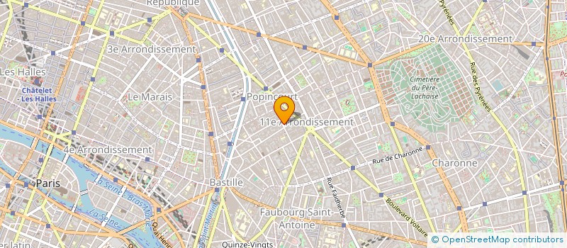 localisation de l'entreprise MAISON KOTON  PARIS 11