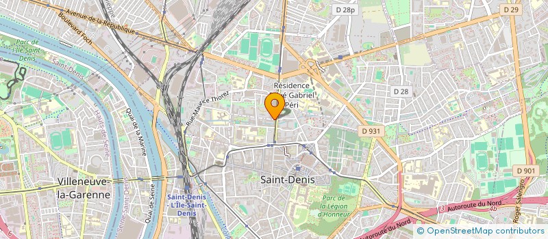 localisation de l'entreprise MAISON KOUT à SAINT-DENIS
