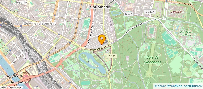 localisation de l'entreprise MAISON KS à SAINT-MANDE