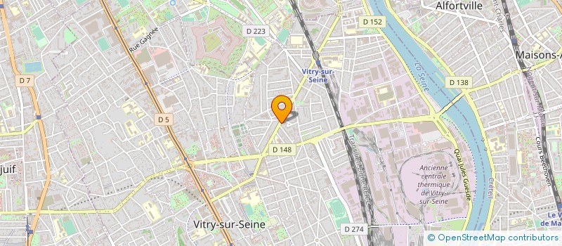 localisation de l'entreprise MAISON L'ATTRAIT DES SAVEURS à VITRY-SUR-SEINE