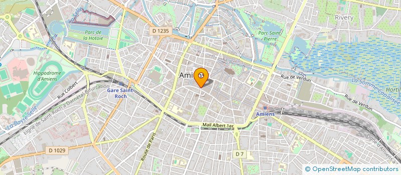 localisation de l'entreprise MAISON L. COURTOIS à AMIENS