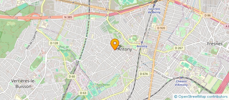 localisation de l'entreprise MAISON LA MARO à ANTONY