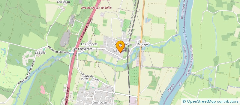 localisation de l'entreprise MAISON LA PEROUSE  LA SALLE