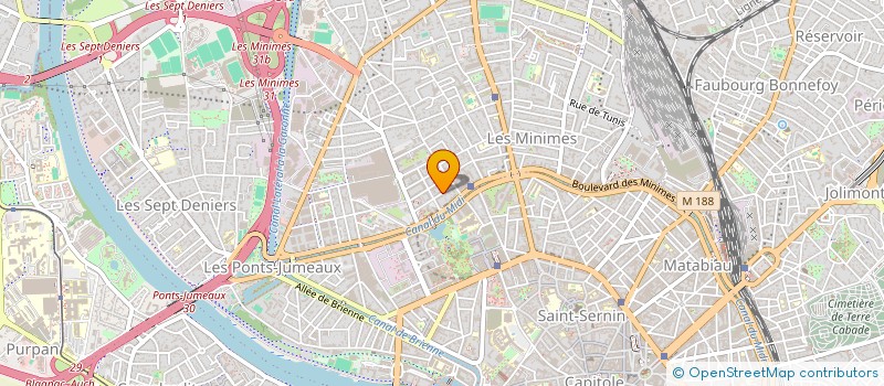 localisation de l'entreprise MAISON LABAU DUBOS à TOULOUSE