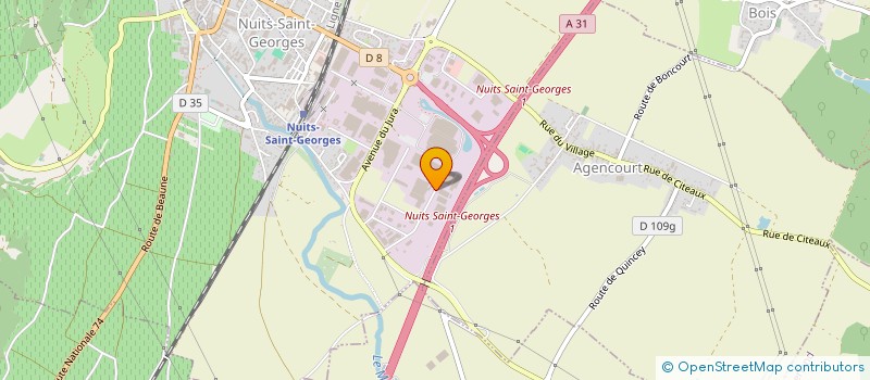 localisation de l'entreprise MAISON LABOURE ROI  NUITS-SAINT-GEORGES